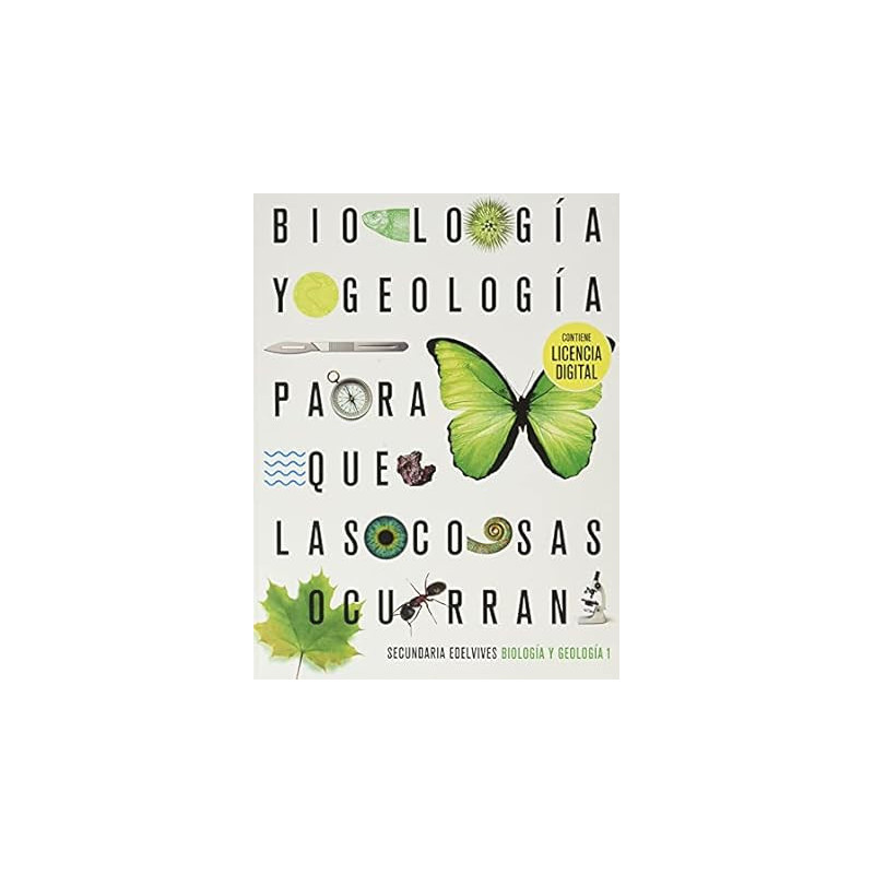 Biología y Geología 1.º ESO (Con licencia) - Ed Edelvives