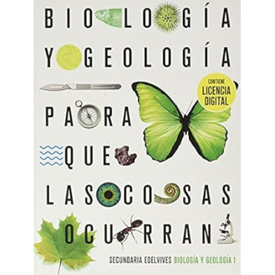 Biología y Geología 1.º ESO (Con licencia) - Ed Edelvives