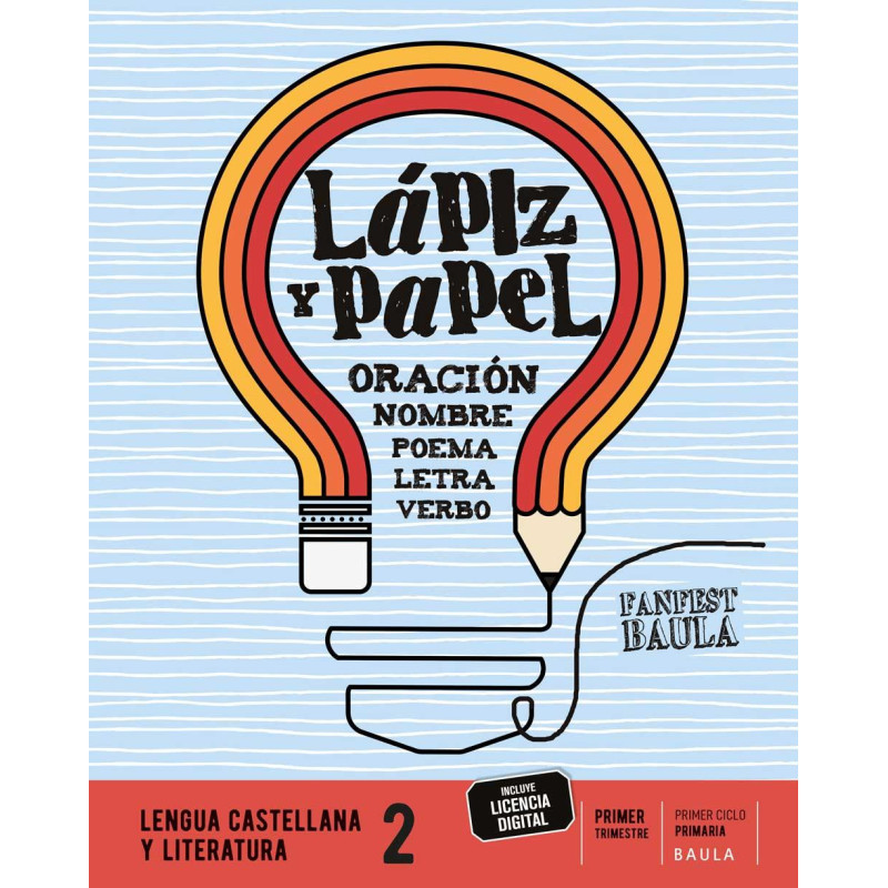 Lengua castellana y literatura 2.º Primaria - Edelvives