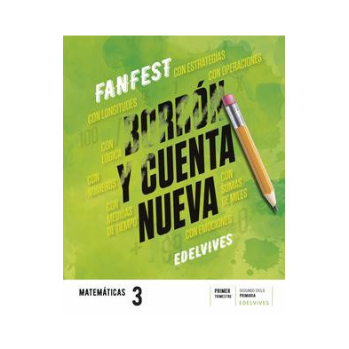 Matemáticas 3.º Primaria- Edelvives