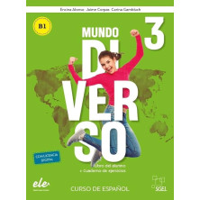 Mundo Diverso 3 - Cuaderno + libro de alumno + licencia digital - Ed. Sgel