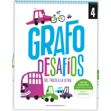 Grafomotricidad creativa cuaderno 4 - Ed Edelvives