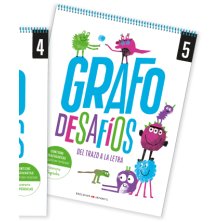 Grafomotricidad creativa cuaderno 5 - Ed Edelvives