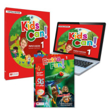 KIDS CAN! 1 Cap Letters Pupils Book&ExtraFun ePk - Ed Macmillan