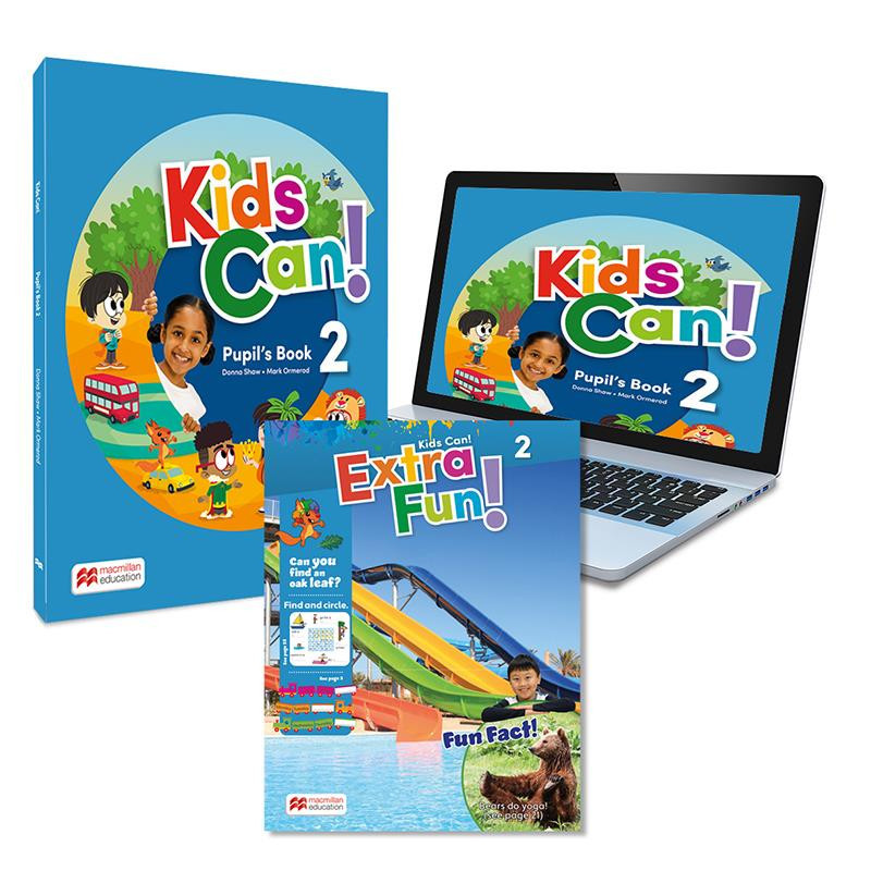 KIDS CAN! 2 Pupils Book&ExtraFun ePk - Ed Macmillan