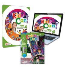 KIDS CAN! 4 Essential Activity Book&ExtraFun ePk - Ed Macmillan