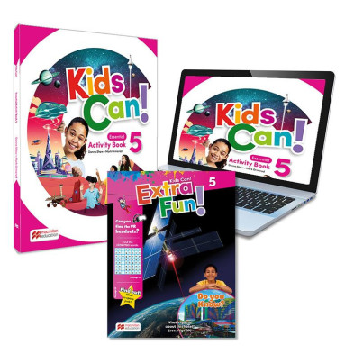 KIDS CAN! 5 Essential Activity Book&ExtraFun ePk - Ed Macmillan