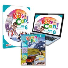 KIDS CAN! 6 Essential Activity Book&ExtraFun ePk - Ed Macmillan