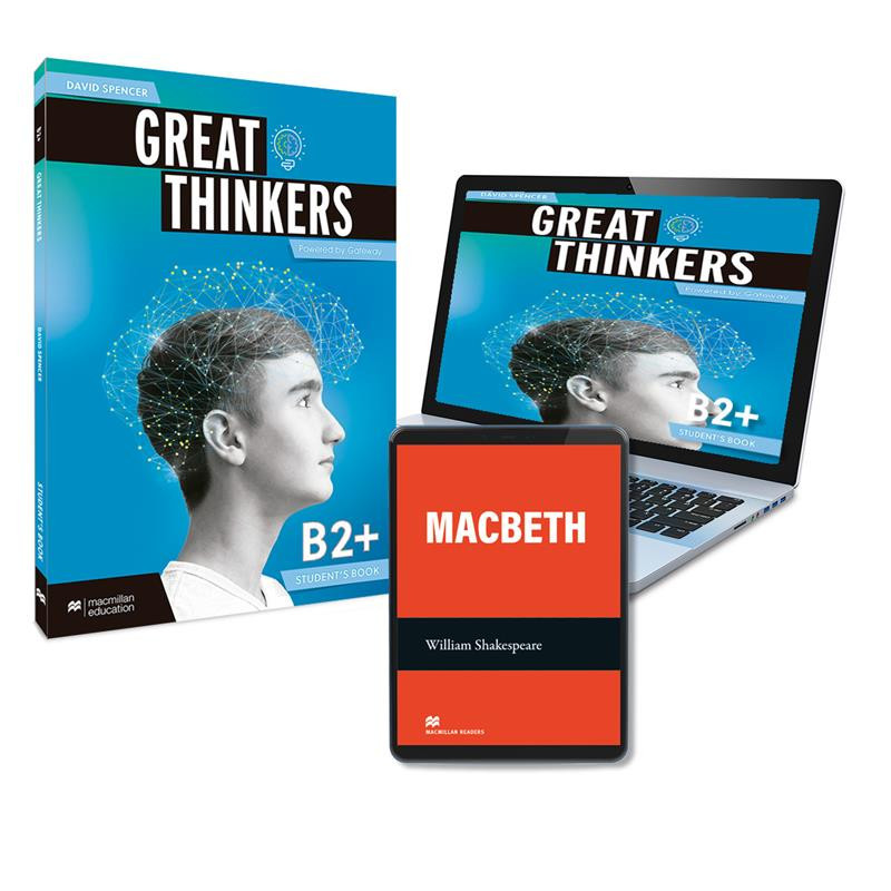 GREAT THINKERS B2+ Students Book ePk - Ed Macmillan