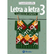 Caligrafía Letra a letra Cuadrícula 3 - Ed Bruño