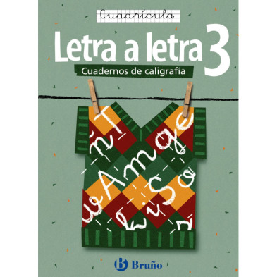Caligrafía Letra a letra Cuadrícula 3 - Ed Bruño