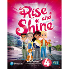 Rise and Shine 4 Pupil's Book and digital resources access code - Ed. Pearson