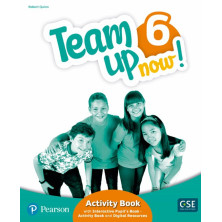 Team Up Now! 6 Activity Book and digital resources access code - Ed. Pearson