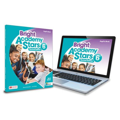 BRIGHT ACADEMY STARS 2nd 6 Pb ePk - Ed Macmillan