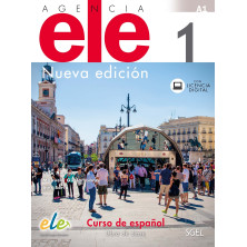 Agencia ELE 1Nueva edición - Libro de clase + Licencia digital - Ed. Sgel