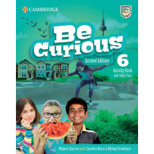 Be Curious Level 6 Activity Book and Home Booklet with Digital Pack - Ed. Cambridge