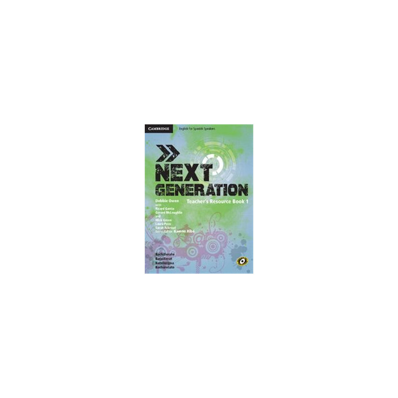 Next Generation 1 - Teacher's Resource Book + Class Audio CDs - Ed. Cambridge