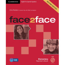 Face2face 2nd ED ELEMENTARY - Teacher's Book + DVD - Cambridge