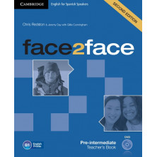 Face2face 2nd ED PRE-INTERMEDIATE - Teacher's Book + DVD - Cambridge