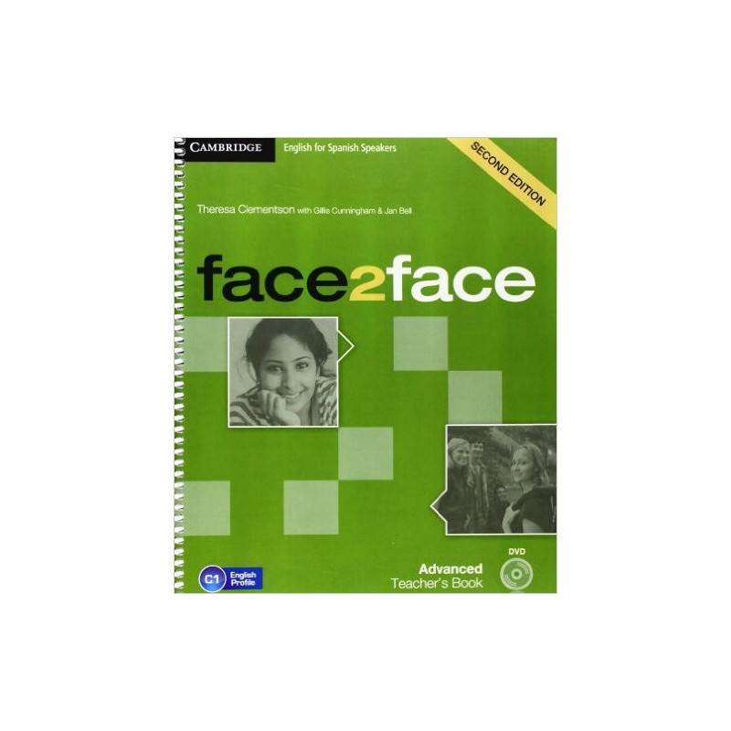 Face2face 2nd ED ADVANCED - Teacher's Book + DVD - Cambridge