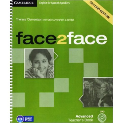 Face2face 2nd ED ADVANCED - Teacher's Book + DVD - Cambridge