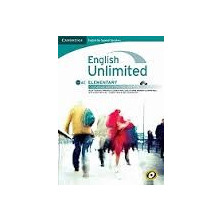 English Unlimited ELEMENTARY - Coursebook + e-Portfolio DVD - Cambridge