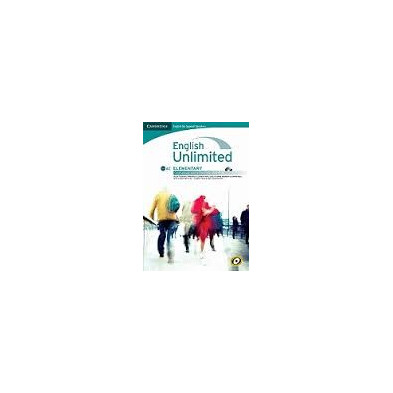 English Unlimited ELEMENTARY - Coursebook + e-Portfolio DVD - Cambridge