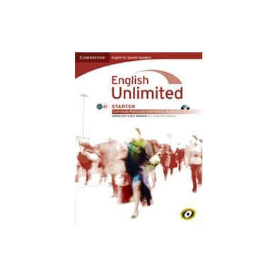 English Unlimited STARTER - Self-study Pack (Workbook + DVD + Audio CD) - Cambridge