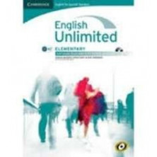 English Unlimited ELEMENTARY - Self-study Pack (Workbook + DVD + Audio CD) - Cambridge