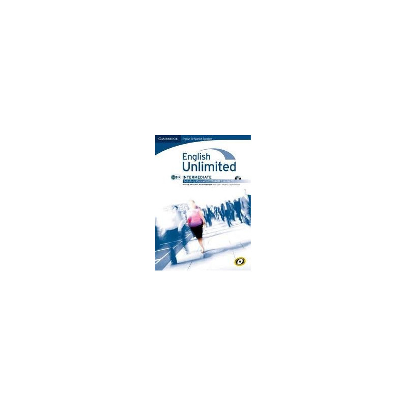 English Unlimited UPPER INTERMEDIATE - Self-study Pack (Workbook + DVD + Audio CD) - Cambridge