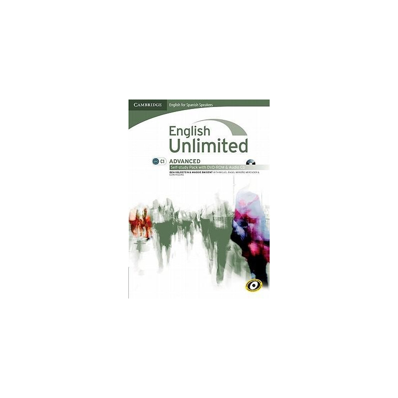 English Unlimited ADVANCED - Self-study Pack (Workbook + DVD + Audio CD) - Cambridge