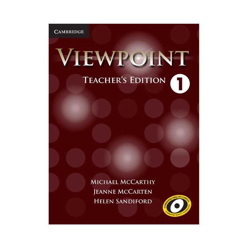 Viewpoint 1 - Teacher's Book with Assessment Audio CD/CD-ROM - Cambridge