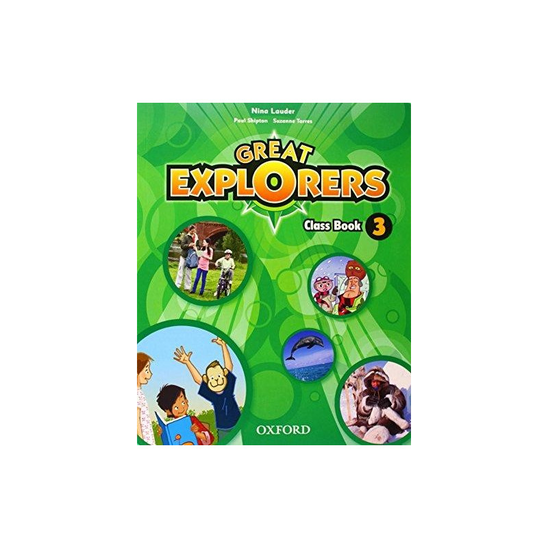 Great Explorers 3 - Class Book + Songs CD - Ed. Oxford