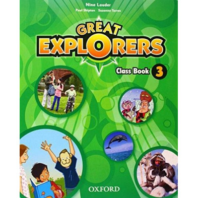 Great Explorers 3 - Class Book + Songs CD - Ed. Oxford