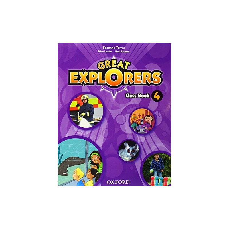 Great Explorers 4 - Class Book + Songs CD - Ed. Oxford