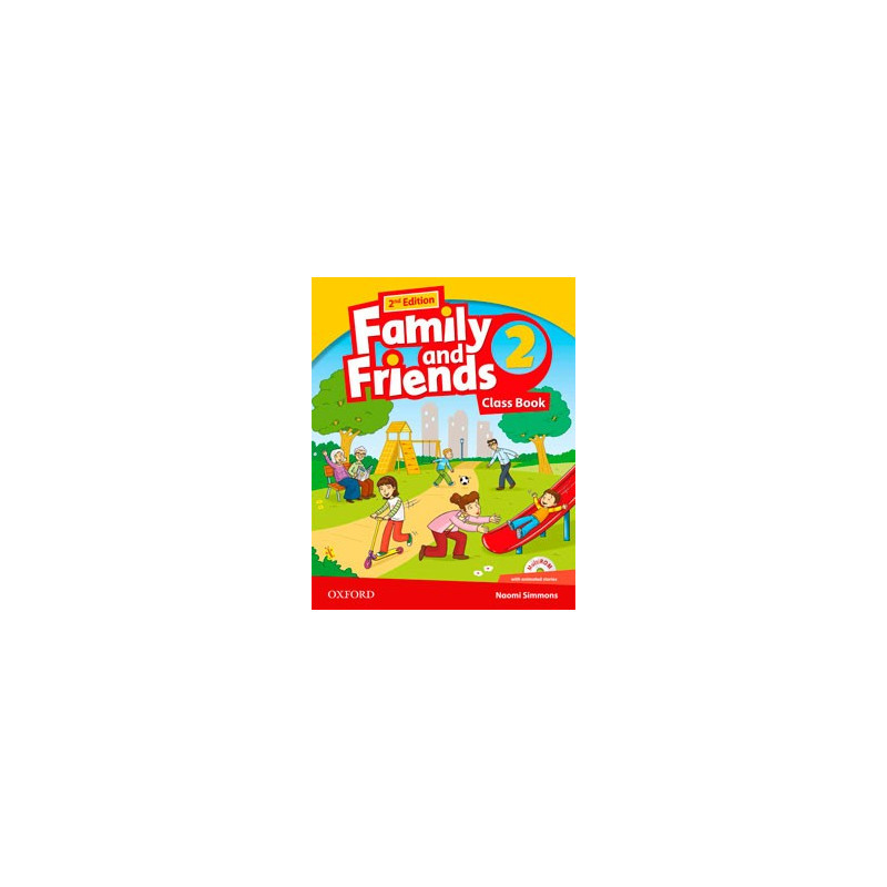 Family and Friends 2 - 2nd Ed - Class Book + MultiROM - Ed. Oxford