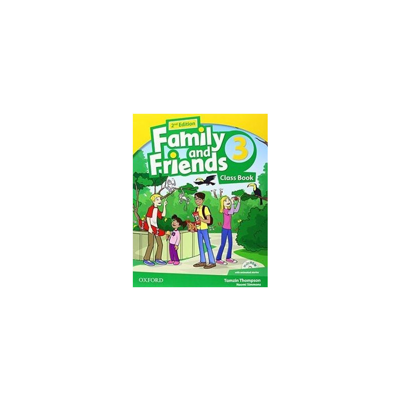Family and Friends 3 - 2nd Ed - Class Book + MultiROM - Ed. Oxford