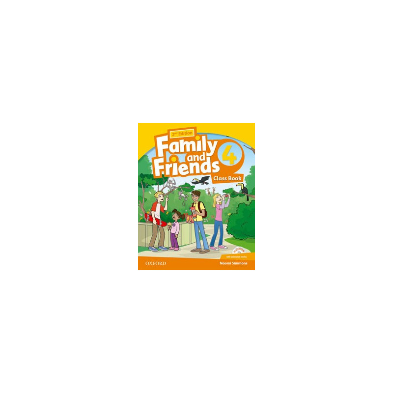 Family and Friends 4 - 2nd Ed - Class Book + MultiROM - Ed. Oxford