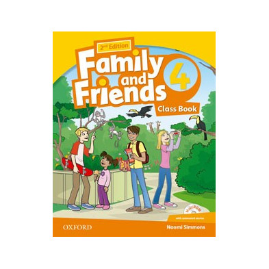 Family and Friends 4 - 2nd Ed - Class Book + MultiROM - Ed. Oxford