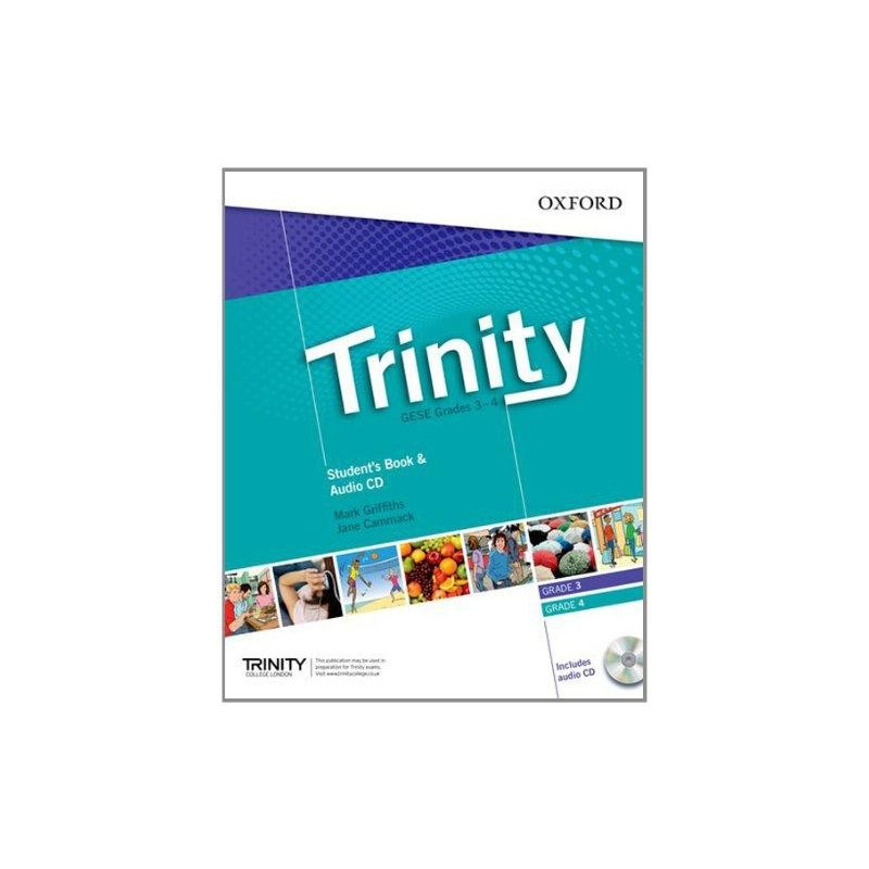 Trinity GESE Grades 3 - 4 - Student's Book + Audio CD - Ed. Oxford