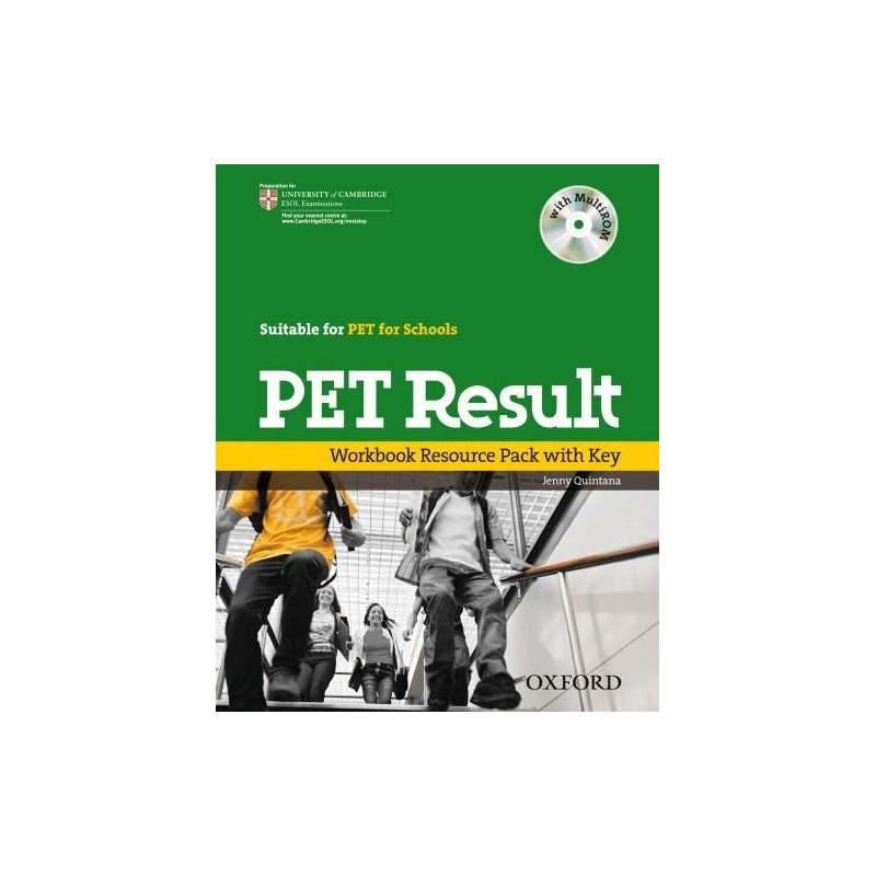 PET Result - Workbook with key + Multirom + Online practice tests - Ed. Oxford