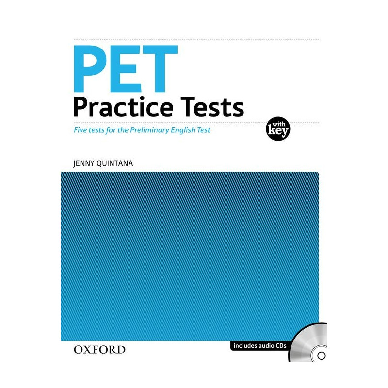 PET for schools Practice Test with key pack - Ed. Oxford
