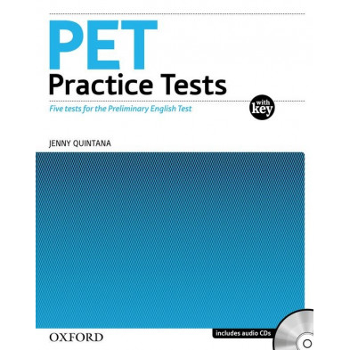 PET for schools Practice Test with key pack - Ed. Oxford