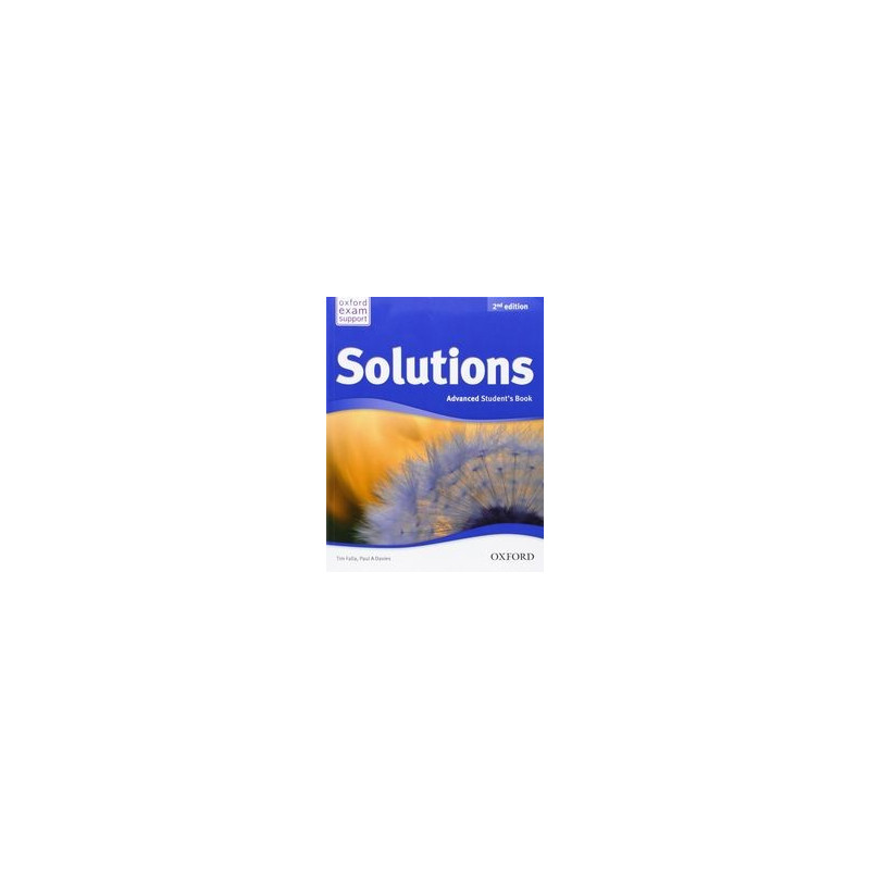 Solutions 2nd Ed Advanced - Student's Book - Ed. Oxford