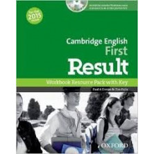 Cambridge English FIRST Result - Workbook with key + CD - Ed. Oxford