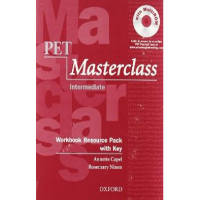 PET Masterclass Workbook Resource Pack with key + Online Practice Test - Ed. Oxford