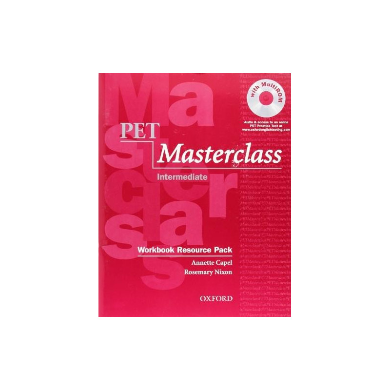 PET Masterclass Workbook Resource Pack without key + Online Practice Test - Ed. Oxford