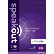 Speakout Upper Intermediate Student's Book + DVD + Mylab Pack - Ed. Pearson