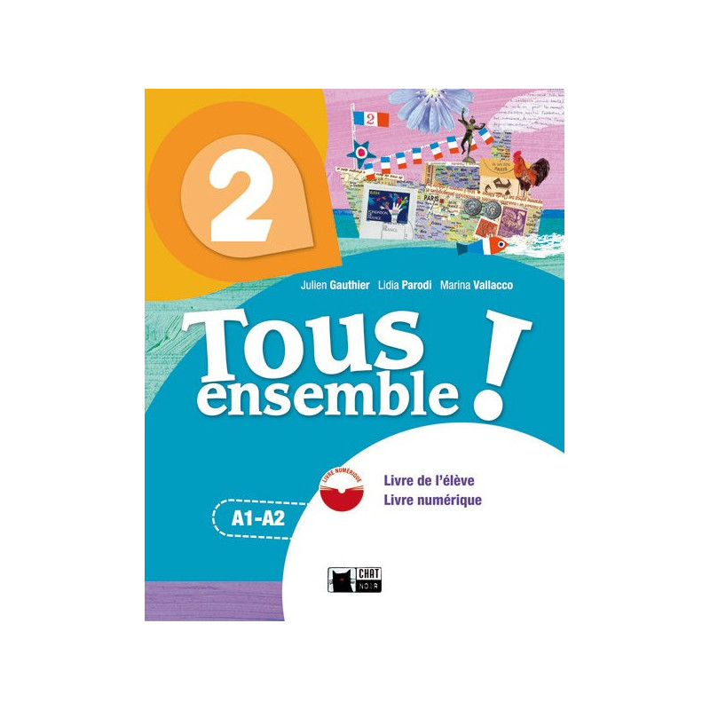 Tous Ensemble ! 2 - Livre de l'élève + DVD - Ed. Vicens Vives