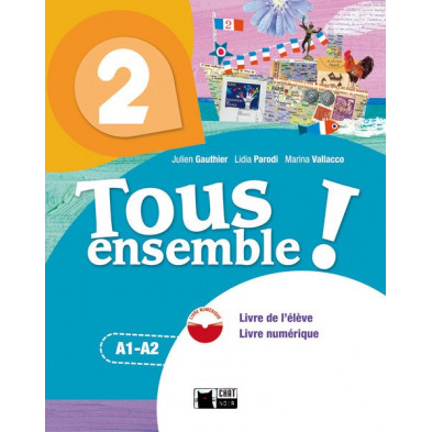 Tous Ensemble ! 2 - Livre de l'élève + DVD - Ed. Vicens Vives